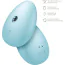 Увлажнитель для кожи лица Geske Facial Hydration Refresher 4 in 1 Oval, бирюзовый - Фото №6
