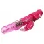 Вібратор із ротацією Boss Series Rabbit Massager O Vai E Vem, рожевий - Фото №4