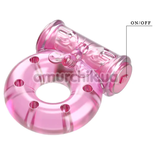 Виброкольцо для члена Ring 010081A, розовое
