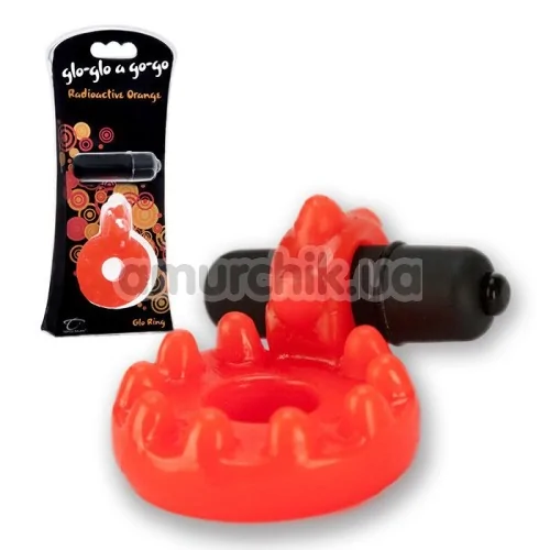 Виброкольцо Glo-Glo a Go-Go Radioactive Orange Glo Ring, оранжевое