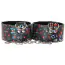 Фіксатори для ніг Ouch! Printed Ankle Cuffs Old School Tattoo Style, чорні - Фото №3