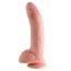 Фаллоимитатор King Cock With Balls, 23 см телесный - Фото №1