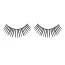 Ресницы Black Deluxe Eyelashes (модель 683) - Фото №1