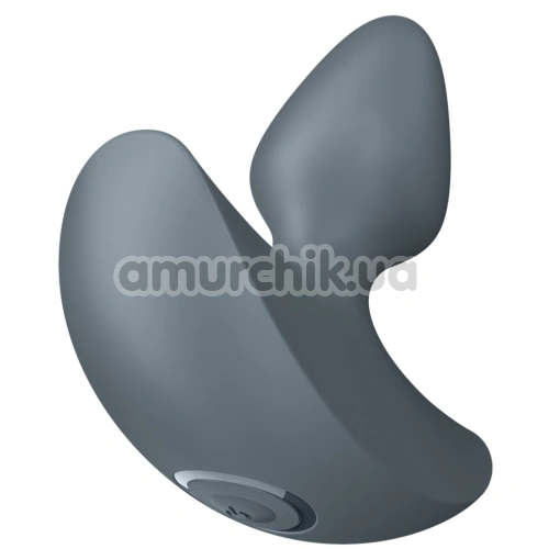 Анальная пробка с вибрацией Satisfyer Booty Absolute Beginners 1, серая