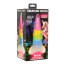 Фаллоимитатор Creature Cocks Uni-Glow Glow-in-the-Dark Rainbow Silicone Dildo, разноцветный - Фото №10