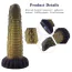Фаллоимитатор-насадка Hismith Squama Beast Silicone Dildo, серый - Фото №4