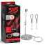 Зажимы для сосков и клитора Sins Inquisition Naughty Fetish Nipple Kit, серебряные - Фото №9