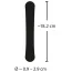 Двойной вибратор Couples Choice Flexible Couples Vibrator, розовый - Фото №9