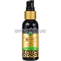 Лубрикант с эффектом вибрации Sensuva Ultra-Stimulating On Insane Caramel Apple - яблоко в карамели, 57 мл - Фото №1