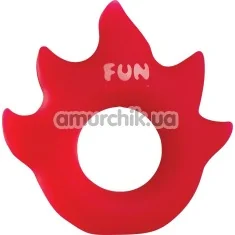 Ерекційне кільце Fun Factory Flame, червоне - Фото №1