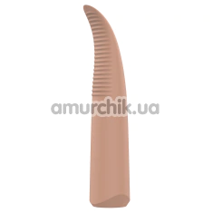 Вібратор для точки G Nude Travel Massager Laurel, бежевий - Фото №1