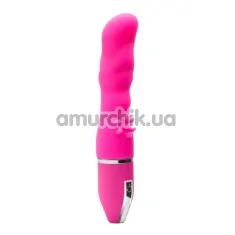 Вибратор для точки G Purrfect Silicone Deluxe Vibe с шипами, 14.5 см розовый - Фото №1