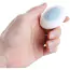 Вибратор-насадка Hismith Slight Curved Vibrating Silicone Dildo, телесный - Фото №6