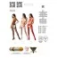 Комбинезон Passion Free Your Senses BS080, красный - Фото №4