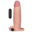 Насадка - удлинитель пениса с вибрацией Lovetoy Pleasure X-Tender Series LV1066, телесная - Фото №1