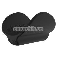 Мастурбатор с вибрацией Mr. Pleasure Vibrating Pocket Strocker, черный - Фото №1