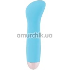 Вібратор для точки G Mini Vibrator Cuties 595322, блакитний - Фото №1
