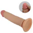 Фалоімітатор Sliding Skin Keon 8.4, тілесний - Фото №10