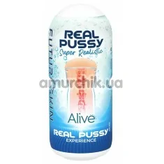 Мастурбатор Alive Real Pussy Experience, телесный - Фото №1