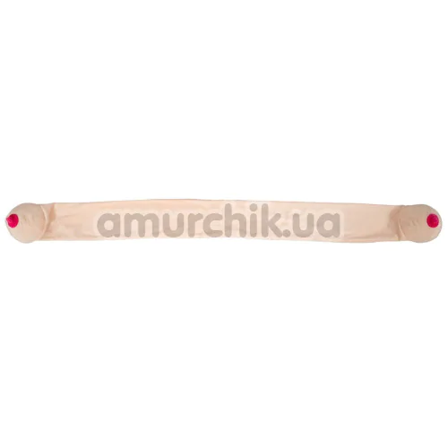 Шарф з грудьми Scarf With Two Boobs, тілесний