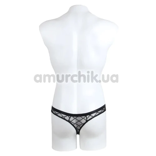Трусы-стринги мужские Star Night Mesh Net Male G-String, черные
