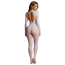 Комбинезон Star Night High Neck Leopard Bodystocking, белый - Фото №3