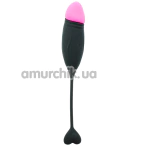 Виброяйцо Multi-Frequency Intense Vibration Massager PL-B129, черно-розовое - Фото №1