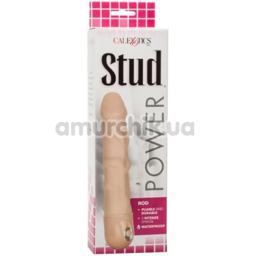 Вібратор Power Stud Rod, тілесний