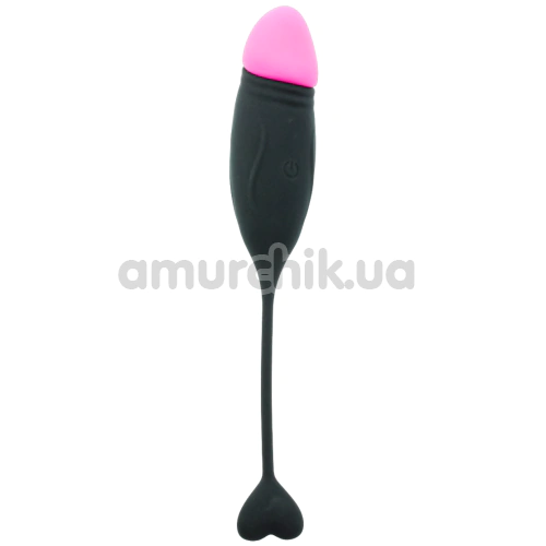 Виброяйцо Multi-Frequency Intense Vibration Massager PL-B129, черно-розовое - Фото №1