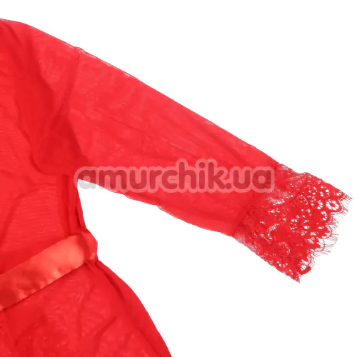 Пеньюар Star Night Sensual Lace Night Robe, красный