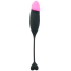 Виброяйцо Multi-Frequency Intense Vibration Massager PL-B129, черно-розовое - Фото №1
