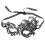 Маска Accessoires Cottelli Collection Mask 2480301, черная - Фото №1