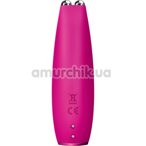 Микротоковая ручка для подтяжки кожи лица Geske MicroCurrent Face-Lift Pen 6 in 1, ярко-розовая