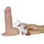 Вібратор Lovetoy The Ultra Soft Dude 7.5 з великою голівкою, тілесний - Фото №6