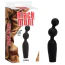 Анальний ланцюжок з вібрацією Black Mont Vibrating Booty Beads 5.4, чорний - Фото №6