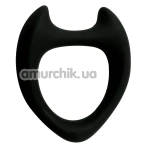 Эрекционное кольцо Wooomy Toro M, черное - Фото №1