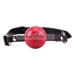Кляп Hi Basic Ball Gag, красный - Фото №1