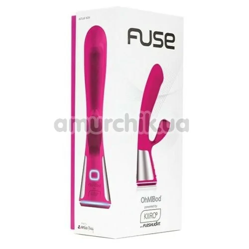 Вібратор Ohmibod Fuse for Kiiroo, рожевий