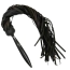 Флоггер со сменным хвостом Lockink Exchangeable Tail Flogger, черный - Фото №1