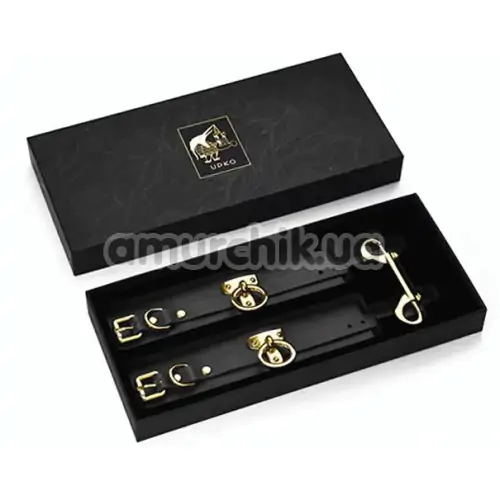 Фиксаторы для рук Upko Leather Handcuffs S, черные