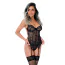 Комплект Daring Intimates Underwire Cami Garter With Matching String, черный: корсет + трусики-стринги - Фото №3