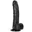 Фаллоимитатор Realrock Curved Dildo With Balls 8, черный - Фото №2