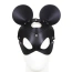 Маска Мишки DS Fetish Mask Mickey Mouse, чорна - Фото №3
