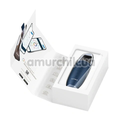 Мікрострумовий скрабер для шкіри обличчя Geske MicroCurrent Skin Scrubber & Blackhead Remover 9 in 1, синій