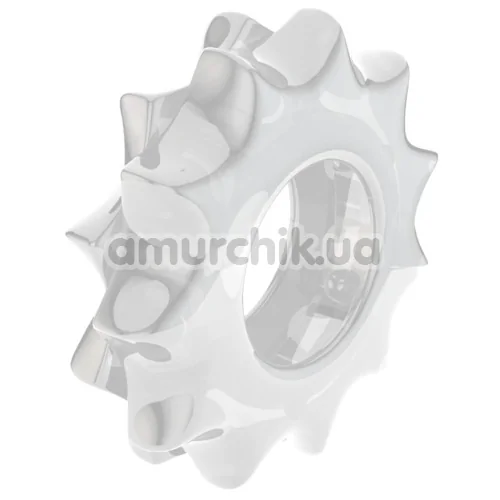 Эрекционное кольцо Power Plus Cock Ring Series LV1431, прозрачное