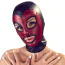 Маска Bad Kitty Naughty Toys Head Mask Matte, чорно-бордова - Фото №2