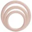 Набор эрекционных колец Silicone Support Rings, телесный - Фото №5