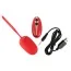 Виброяйцо Sweet Smile Remote Controlled Love Ball, красное - Фото №3