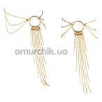 Браслети для ніг Bijoux Indiscrets Magnifique Feet Chain, золоті - Фото №1