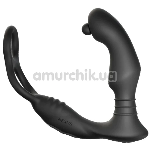 Вибростимулятор простаты с эрекционным кольцом Nexus Simul8 Orbit Edition, черный